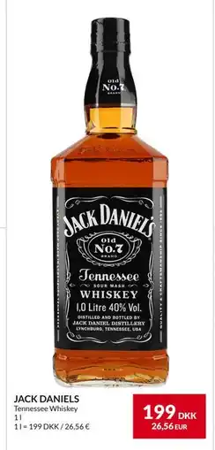 Nielsen's Discount JACK DANIELS, DKK 199 tilbud