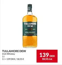Nielsen's Discount TULLAMORE DEW, DKK 139 tilbud