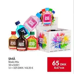 Nielsen's Discount SMÅ, DKK 65 tilbud