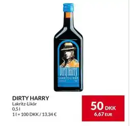 Nielsen's Discount DIRTY HARRY, DKK 50 tilbud