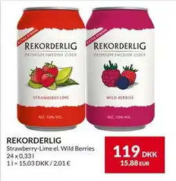 Nielsen's Discount REKORDERLIG, DKK 119 tilbud