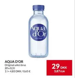 Nielsen's Discount AQUA D’OR, DKK 29 tilbud