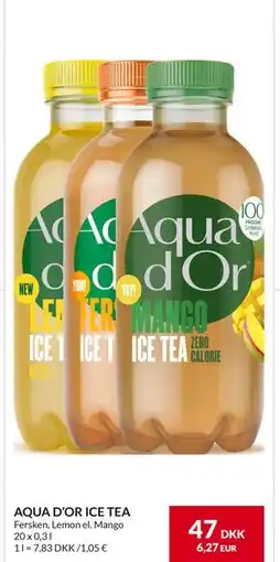 Nielsen's Discount AQUA D’OR ICE TEA, DKK 47 tilbud