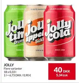 Nielsen's Discount JOLLY, DKK 5.34 tilbud