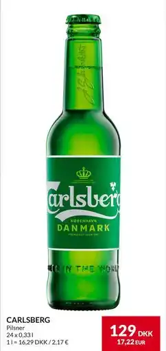 Nielsen's Discount CARLSBERG, DKK 129 tilbud