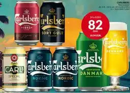 Nielsen's Discount CARLSBERG, DKK 82 tilbud
