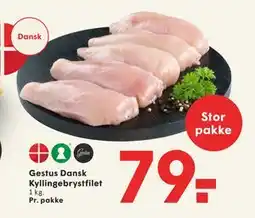 SPAR Gestus Dansk Kyllingebrystfilet, DKK 79 tilbud