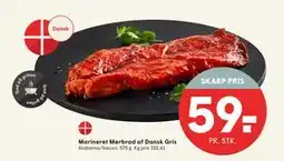 SPAR Marineret Mørbrad af Dansk Gris, DKK 59 tilbud