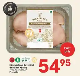 SPAR Himmerland Brystfilet af Dansk Kylling, DKK 54.95 tilbud