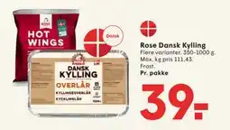 SPAR Rose Dansk Kylling, DKK 39 tilbud