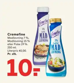SPAR Cremefine, DKK 10 tilbud