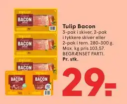 SPAR Tulip Bacon, DKK 29 tilbud