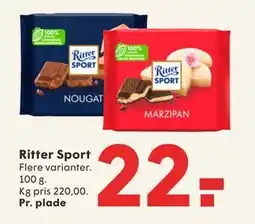 SPAR Ritter Sport, DKK 22 tilbud