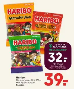 SPAR Haribo, DKK 39, App-pris tilbud