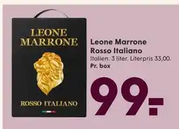 SPAR Leone Marrone Rosso Italiano, DKK 99 tilbud