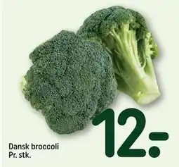 REMA 1000 Dansk broccoli Pr. stk., DKK 12 tilbud