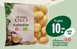 Min Købmand Grøn Balance Danske Økologiske Kartofler, DKK 10 tilbud