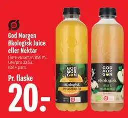 Min Købmand God Morgen Økologisk Juice eller Nektar, DKK 20 tilbud