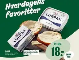 Min Købmand Lurpak, DKK 18 tilbud