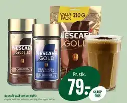Min Købmand Nescafé Gold Instant Kaffe, DKK 79 tilbud