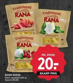 MENY RANA PASTA, DKK 20 tilbud