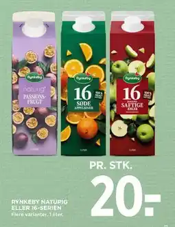 MENY RYNKEBY NATURIG ELLER 16-SERIEN, DKK 20 tilbud