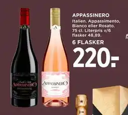 MENY APPASSINERO, DKK 220 tilbud