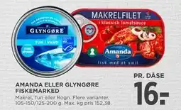 MENY AMANDA ELLER GLYNGØRE FISKEMARKED, DKK 16 tilbud