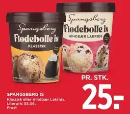 MENY SPANGSBERG IS, DKK 25 tilbud