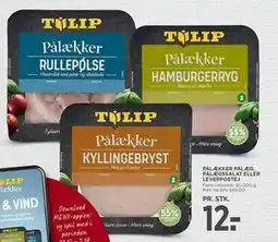 MENY Pålækker Pålæg, Pålægssalat eller Leverpostej, DKK 12 tilbud