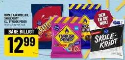 Løvbjerg Dumle karameller, skolekridt el. tyrkisk peber tilbud