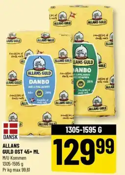 Løvbjerg Allans guld ost 45+ ml tilbud