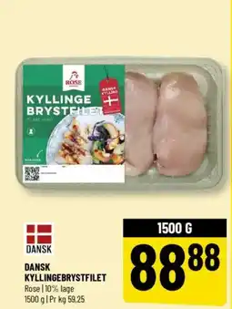 Løvbjerg KYLLINGEBRYSTFILET Dansk tilbud