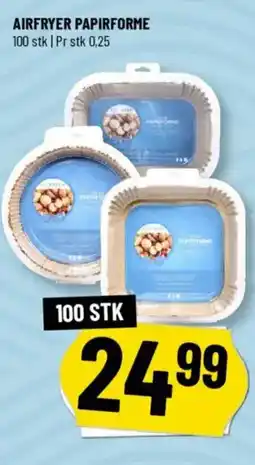 Løvbjerg Airfryer papirforme tilbud