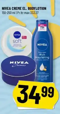 Løvbjerg NIVEA Creme el. bodylotion tilbud