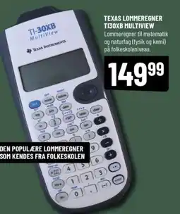Løvbjerg Texas lommeregner t130xb multiview tilbud