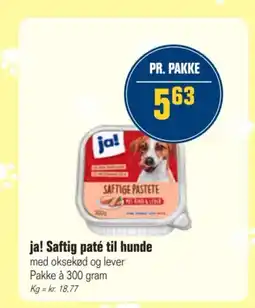 Otto Duborg Ja! Saftig paté til hunde tilbud