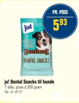 Otto Duborg Ja! Dental Snacks til hunde tilbud