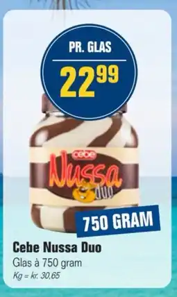 Otto Duborg Cebe Nussa Duo tilbud