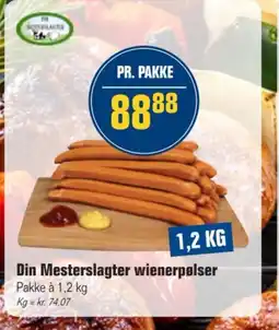 Otto Duborg Din Mesterslagter wienerpølser tilbud