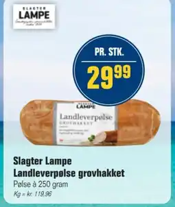 Otto Duborg Slagter Lampe Landleverpølse grovhakket tilbud