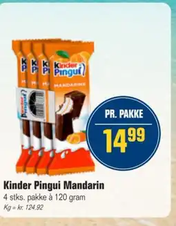 Otto Duborg Kinder Pingui Mandarin tilbud