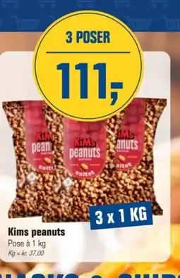 Otto Duborg Kims peanuts tilbud