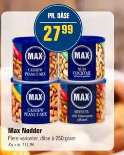 Otto Duborg Max Nødder tilbud