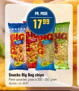 Otto Duborg Snacks Big Bag chips tilbud