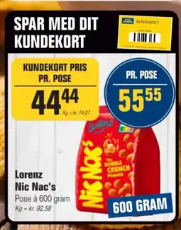 Otto Duborg Lorenz Nic Nac's tilbud