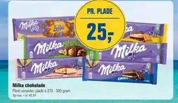 Otto Duborg Milka chokolade tilbud