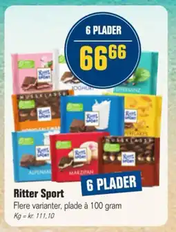 Otto Duborg Ritter Sport tilbud