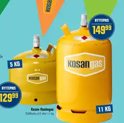 Otto Duborg Kosan flaskegas tilbud