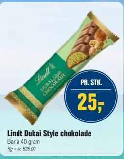 Otto Duborg Lindt Dubai Style chokolade tilbud